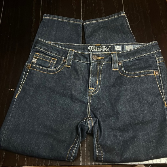 Miss Me Jeans Miss Me Midrise Capri Shinny Jeans Size 3 Nwot Make